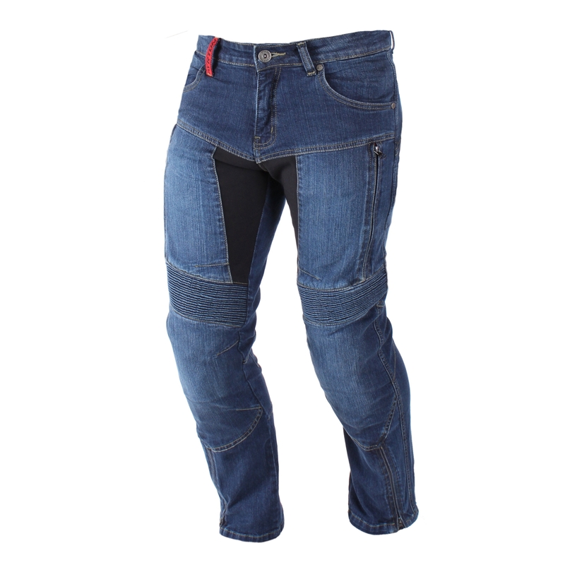 Ayrton 505 blugi de motocicletă din Kevlar albastru