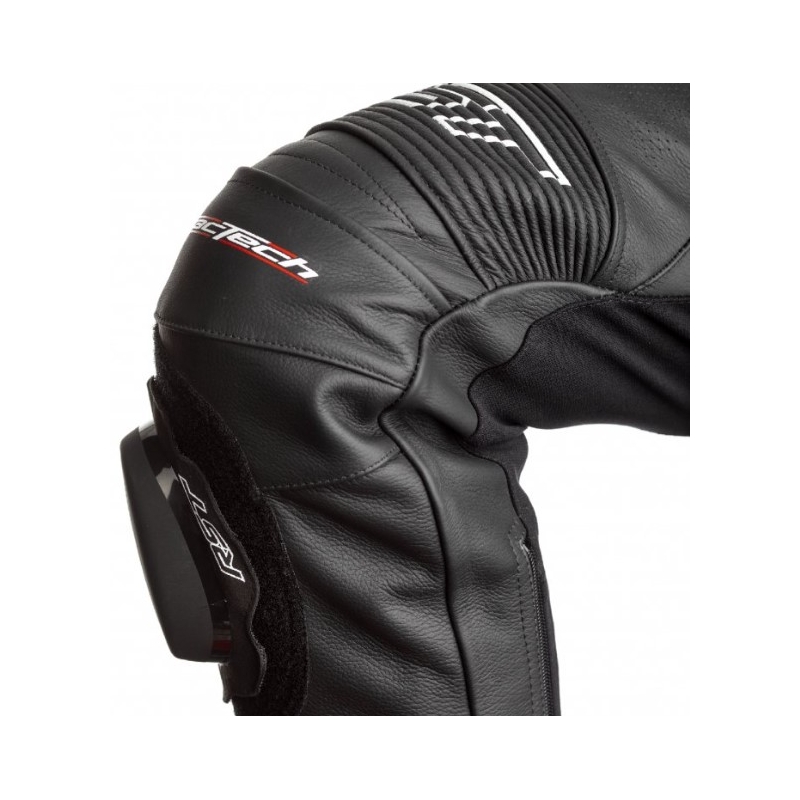 RST Tractech Evo 4 CE costum de motociclist dintr-o singură bucată negru-alb-albastru lichidare