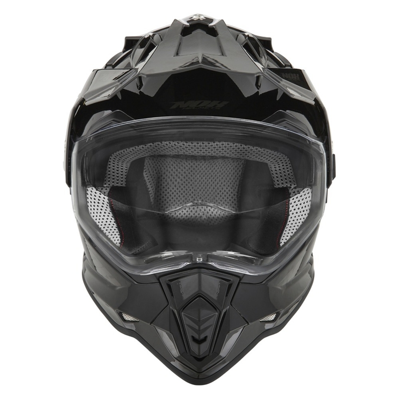 Casca enduro NOX N312 neagra lucioasa