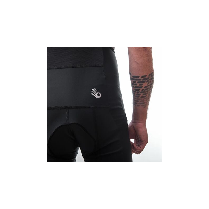 Pantaloni scurți cu bretele pentru bărbați SENSOR CYKLO ENTRY negru adevărat lichidare