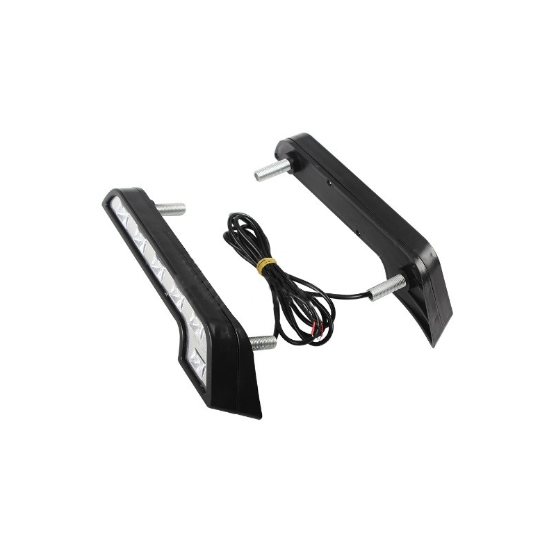Lumini de zi Superlight RL 6 LED-uri 400 LM curbate