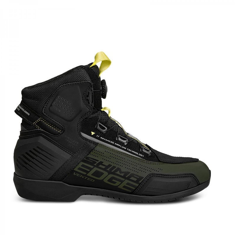 Ghete de motocicletă Shima Edge Vent Khaki