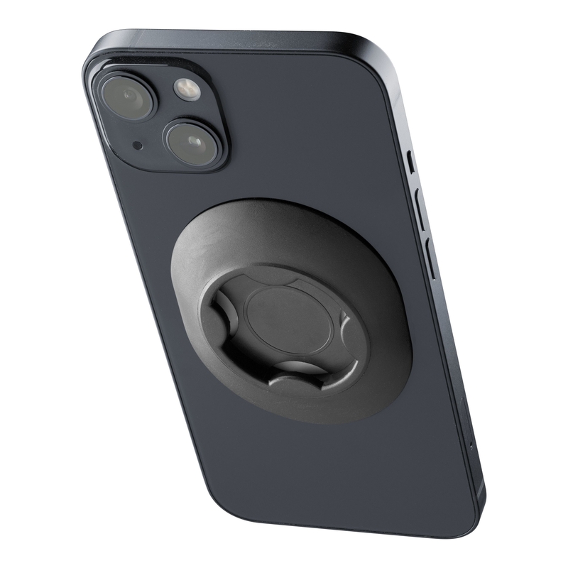 Interphone SMQUIKLOXPAD bază adezivă pentru suporturi QUIKLOX negru