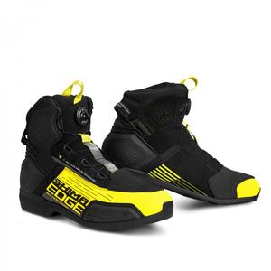 Shima Edge WP negru galben-fluo cizme de motocicletă