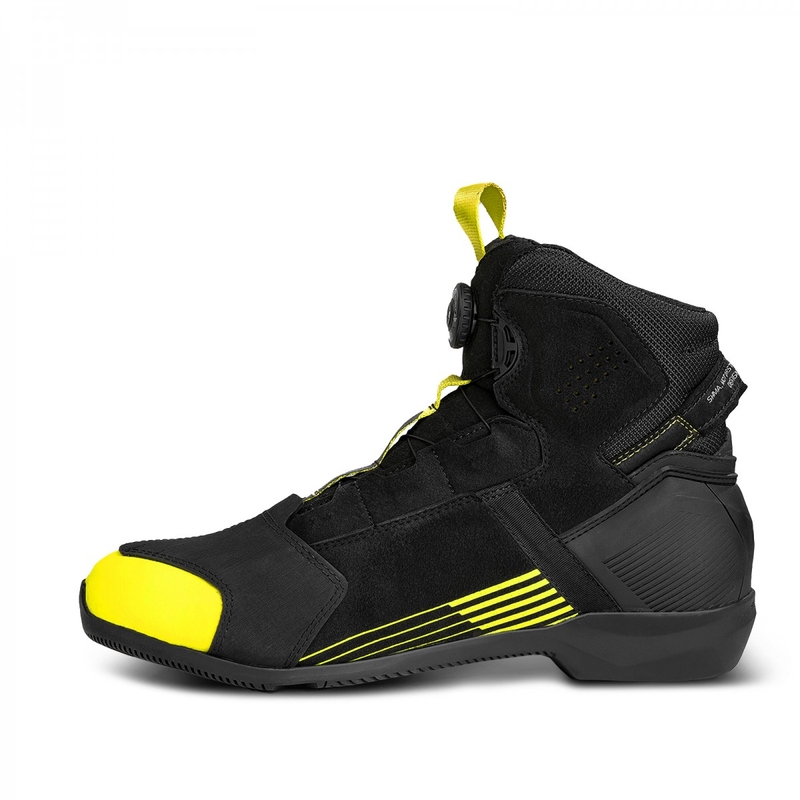 Shima Edge WP negru galben-fluo cizme de motocicletă