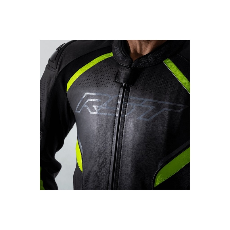 Geacă moto RST Sabre Airbag CE negru-galben fluorescent lichidare