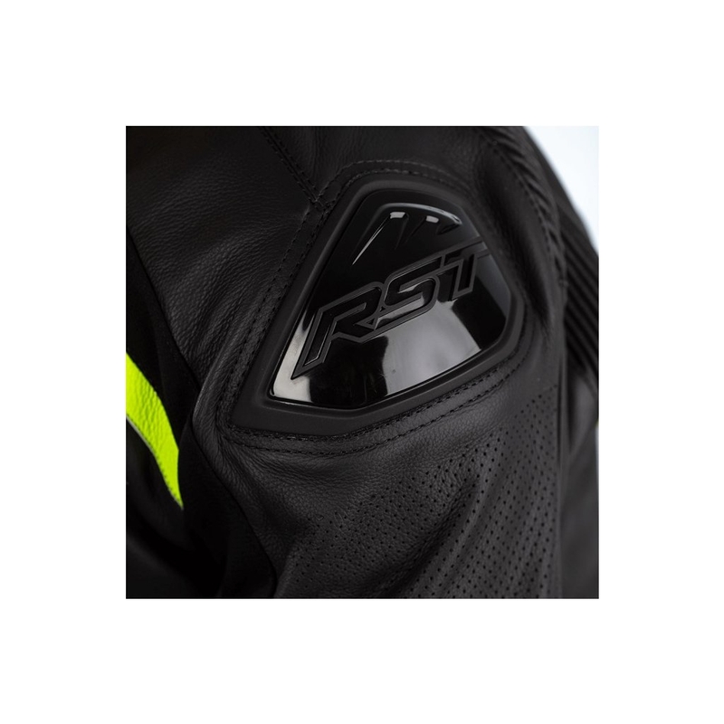 Geacă moto RST Sabre Airbag CE negru-galben fluorescent lichidare