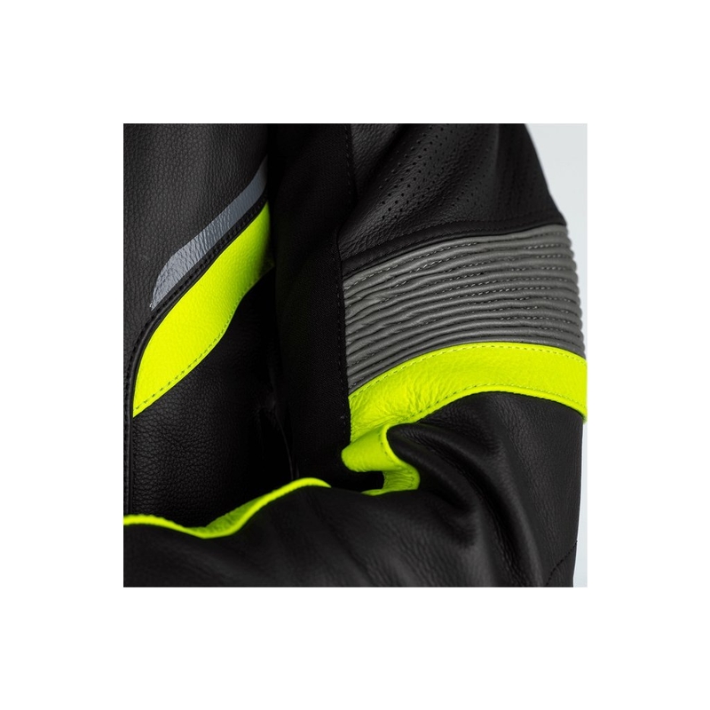 Geacă moto RST Sabre Airbag CE negru-galben fluorescent lichidare