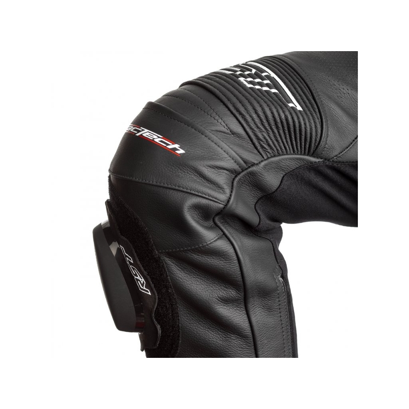 Pantaloni de motocicletă RST Tractech Evo 4 CE negru și alb lichidare