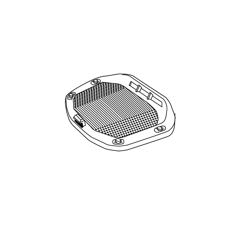 Top case plate SHAD pentru SH37
