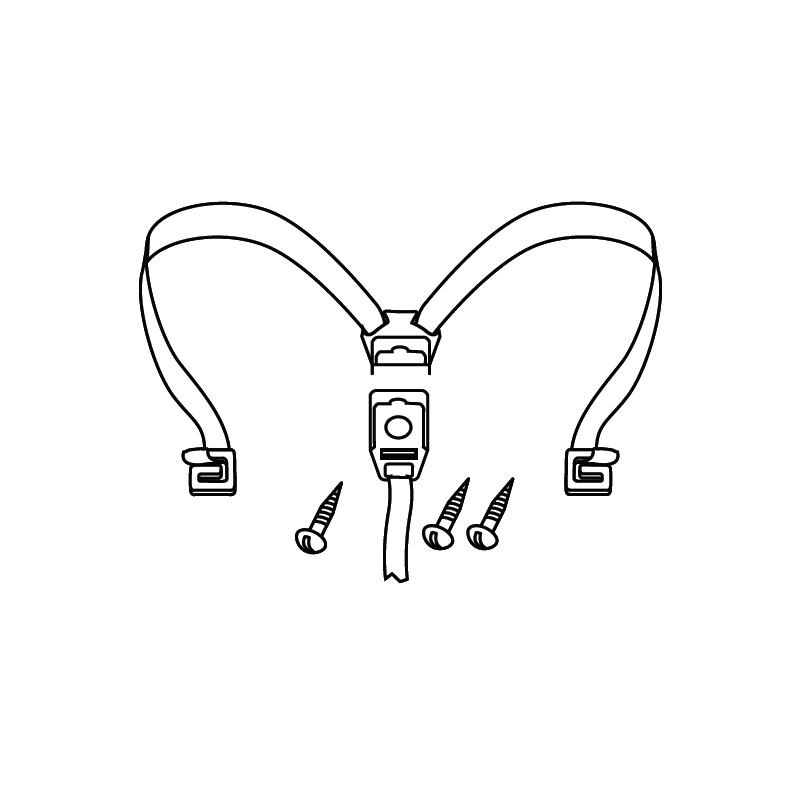 Securing straps SHAD pentru SH48