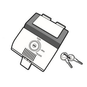 Locking system SHAD D1B481MAR gri inchis for SH48