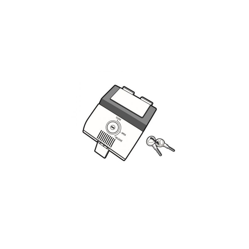 Locking system SHAD pentru SH48 gri inchis