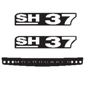 Stickers SHAD D1B371ETR for SH37