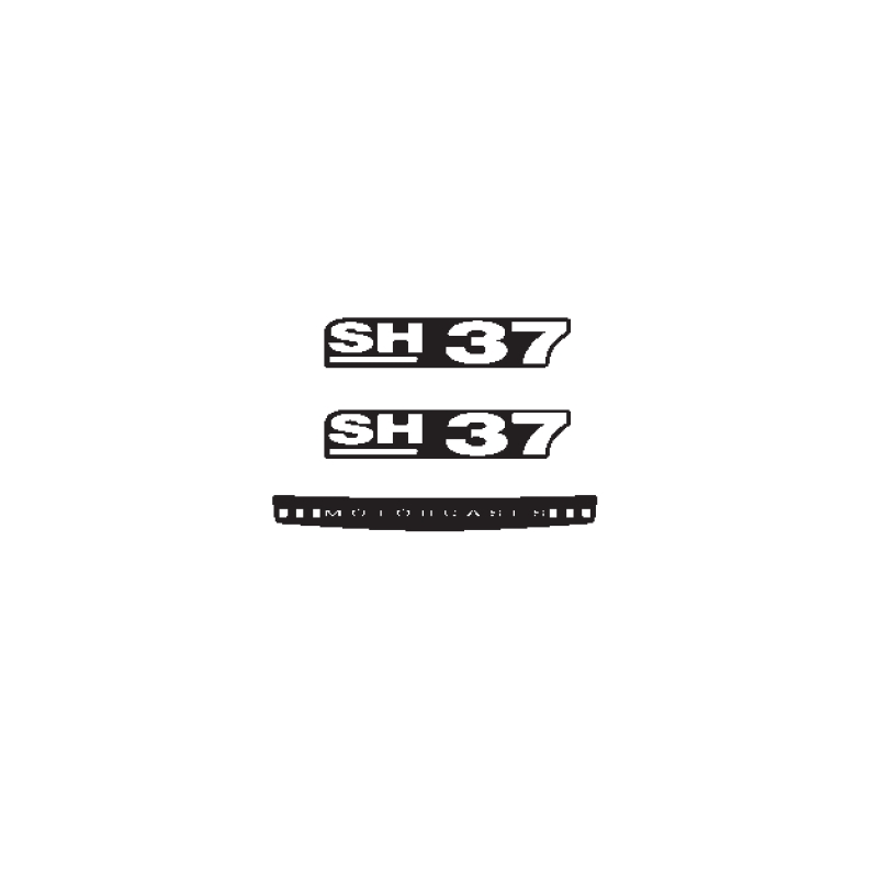 Stickers SHAD pentru SH37