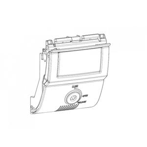 Locking system SHAD D1B59MAR for SH58X/SH59X