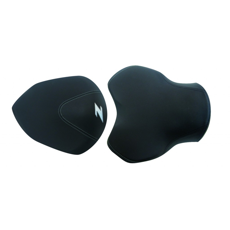 Scaun confort SHAD negru, cusaturi gri inchis