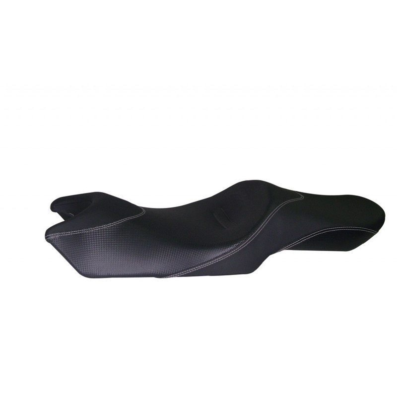 Scaun confort SHAD negru, cusaturi gri