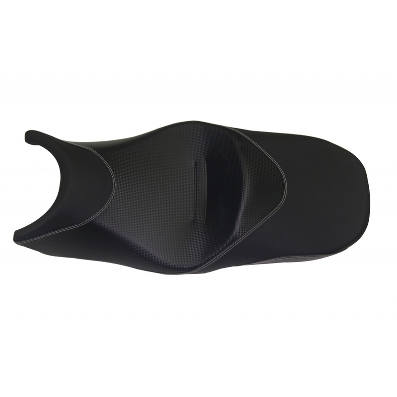 Scaun confort SHAD negru, cusaturi gri