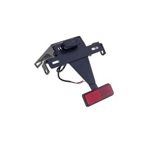 Adjustable license support PUIG 4949N Negru
