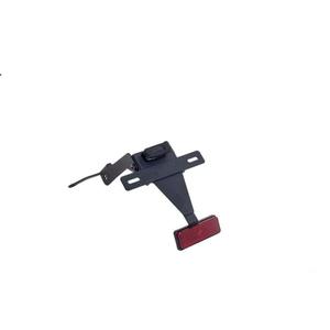 Adjustable license support PUIG 6092N Negru