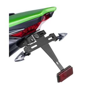 Adjustable license support PUIG 7102N Negru