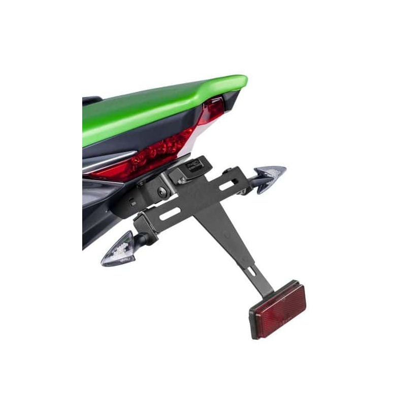 Adjustable license support PUIG Negru