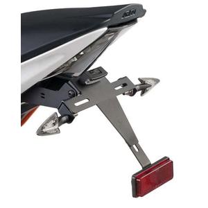 Adjustable license support PUIG 7107N Negru