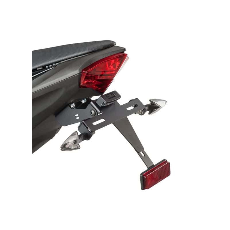 Adjustable license support PUIG Negru
