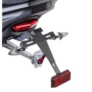 Adjustable license support PUIG 7796N Negru