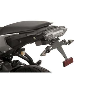 Adjustable license support PUIG 9204N Negru