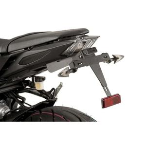 Adjustable license support PUIG 9379N Negru