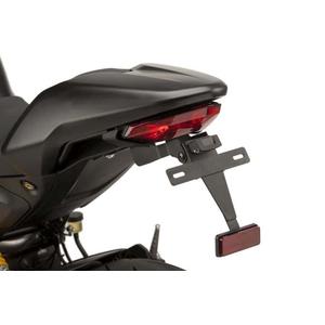 Adjustable license support PUIG 9496N Negru