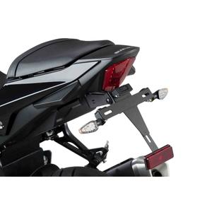 Adjustable license support PUIG 9523N Negru