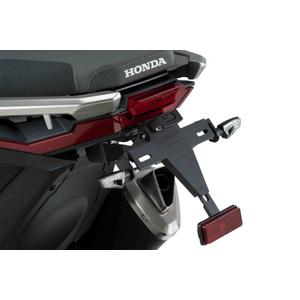 Adjustable license support PUIG 9706N Negru