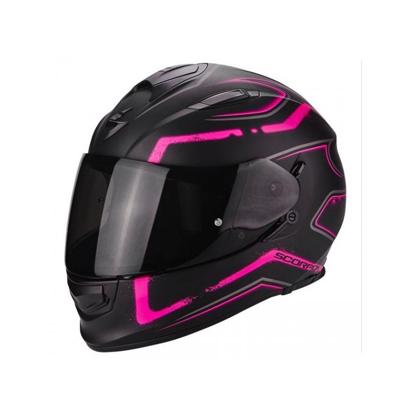 Cască integrală Scorpion EXO-510 Air Radium negru-roz