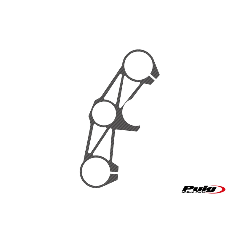 Yoke protector PUIG X-TREME carbon look pentru KAWASAKI ZX-6R 636 Ninja (2013<) 2013-2023