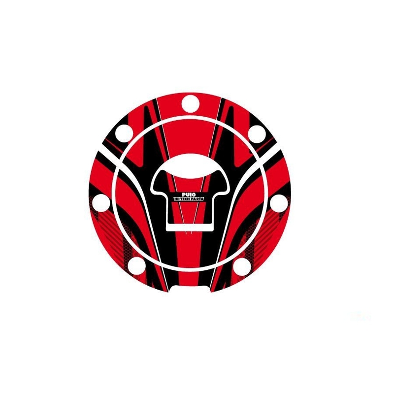 Fuel cap cover PUIG RADIKAL Rosu