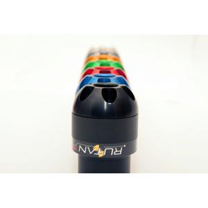 Coroane colorate pe cadru pentru benzile de rulare