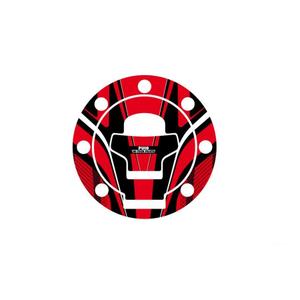 Fuel cap cover PUIG RADIKAL 6316R Rosu