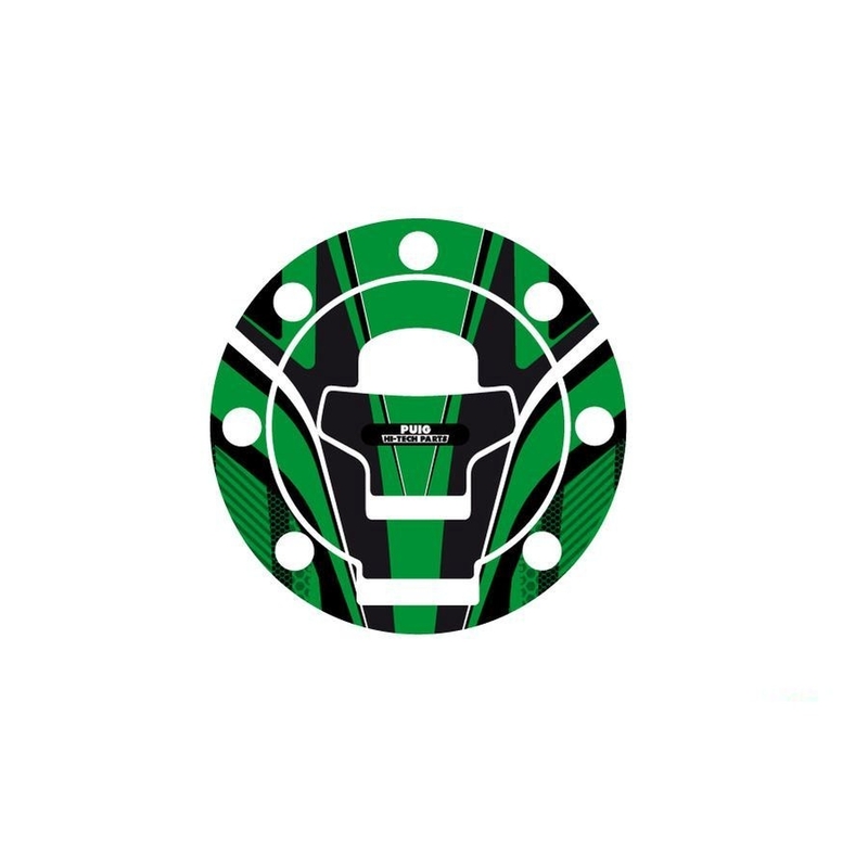 Fuel cap cover PUIG RADIKAL verde lichidare