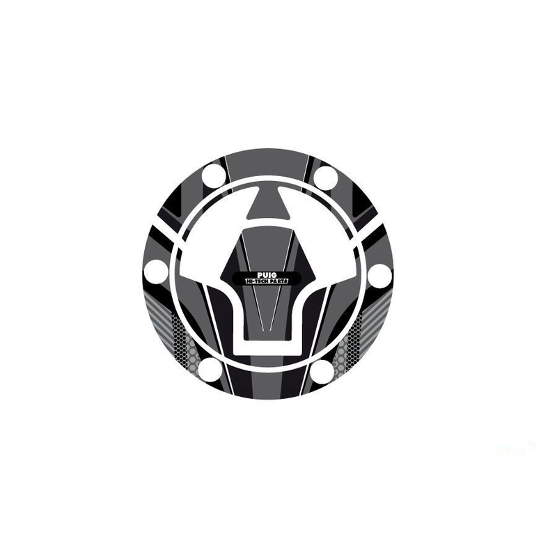 Fuel cap cover PUIG RADIKAL gri pentru KAWASAKI Z 300 2015-2017, KAWASAKI Ninja 250 SL 2015-2017