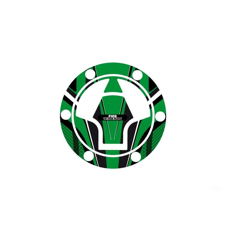 Fuel cap cover PUIG RADIKAL verde pentru KAWASAKI Z 300 2015-2017, KAWASAKI Ninja 250 SL 2015-2017