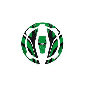 Fuel cap cover PUIG RADIKAL 9362V verde