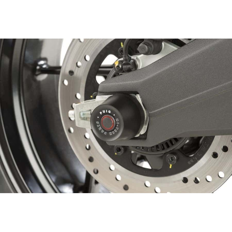 Axle sliders PUIG Negru color caps included pentru HONDA CBR 600 RR 2013-2016