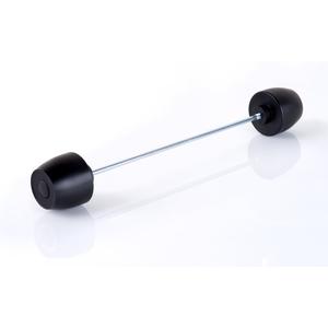 Axle sliders PUIG PHB19 20158N Negru without color caps, rear