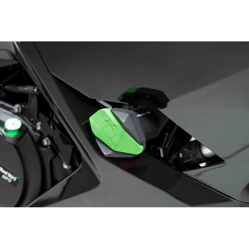 Spare rubber end protector PUIG R12 verde lichidare