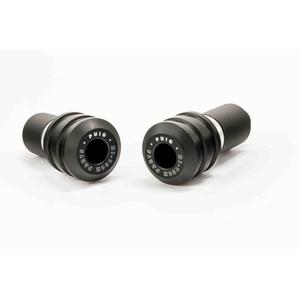 Frame sliders PUIG VINTAGE 8594N black with grey rubber