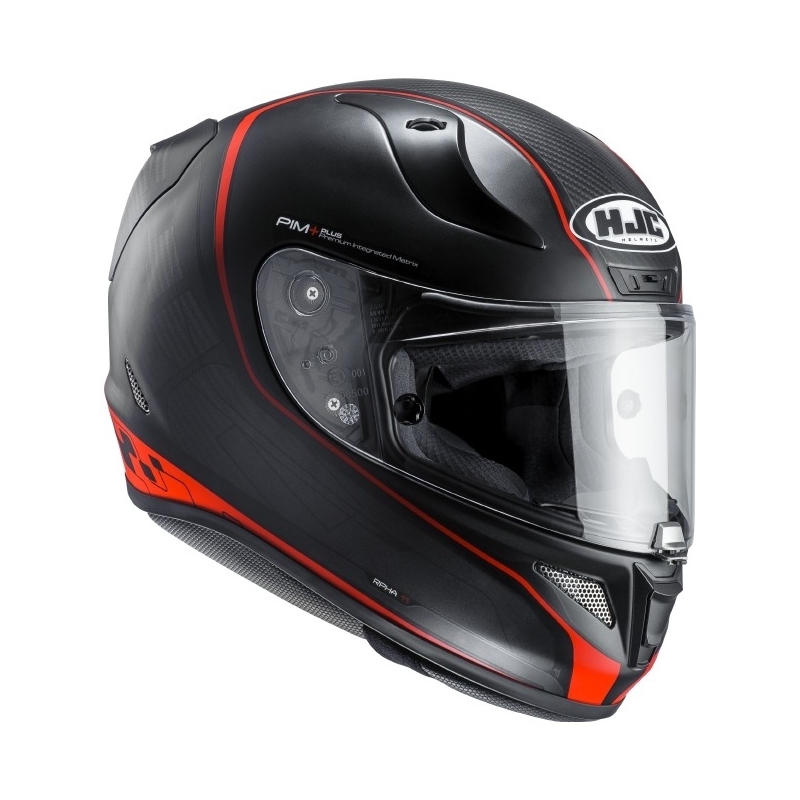 Cască de motocicletă integrală HJC RPHA 11 Riberte MC1SF lichidare