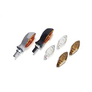 Turn signals PUIG MASA 4871N Negru short, homologated